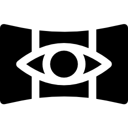 panorámico icono