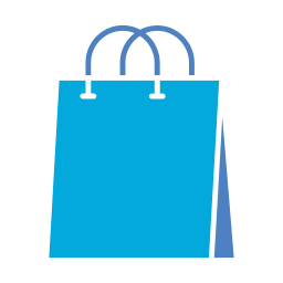 Shopping bag icon