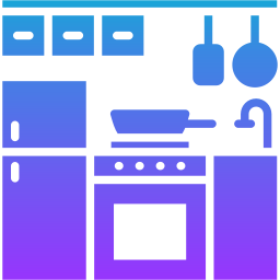 mesa da cozinha Ícone