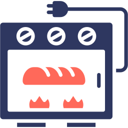 Electric stove icon