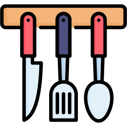 utensilios de cocina icono