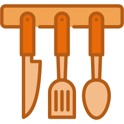 utensilios de cocina icono