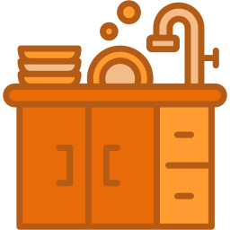 Кухонная мойка иконка