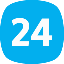 número 24 icono