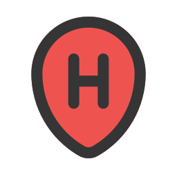 Hotel location icon