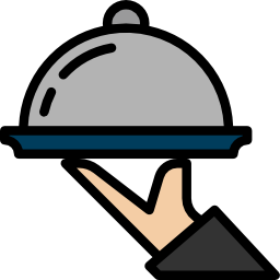 Food tray icon