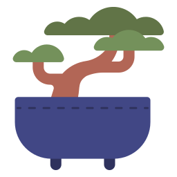 un bonsai Icône