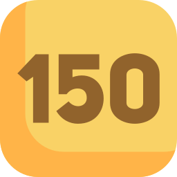 150 icoon