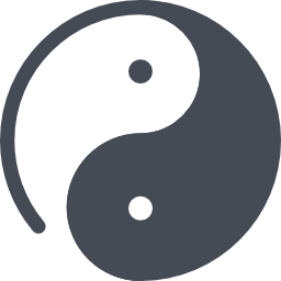 ying yang Icône