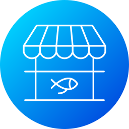 sprzedawca ryb ikona