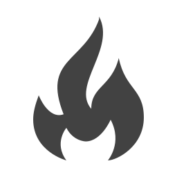 fuego icono