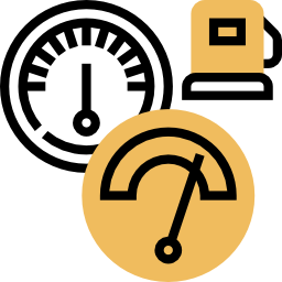 Oil gauge icon