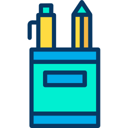 Pencil case icon