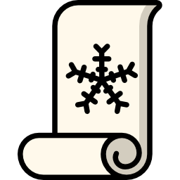 Christmas card icon