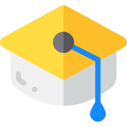 graduación icono