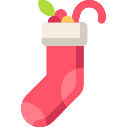 Christmas sock icon