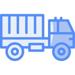 Military truck icon