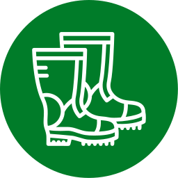 Combat boot icon