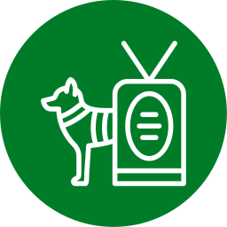 hondenlabel icoon
