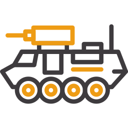 Armored vehicle icon