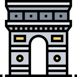 arc de triomphe Icône