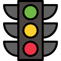 Traffic light icon