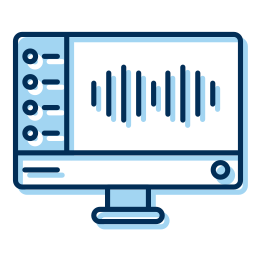 Sound waves icon