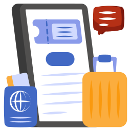 Mobile booking icon