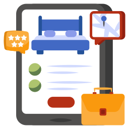 Online booking icon