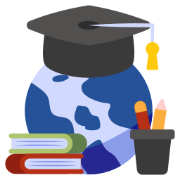 Global learning icon