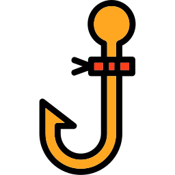 Fishing hook icon