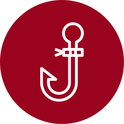 Fishing hook icon