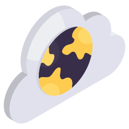 navigatore cloud icona