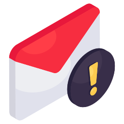 Mail error icon