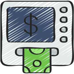 Atm machine icon