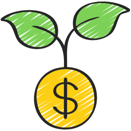 Profit growth icon