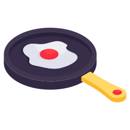 Fry pan icon