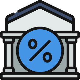 Bank rate icon