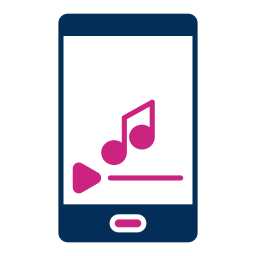 muziek-app icoon