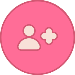 友人を追加する icon