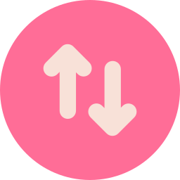 Up and down arrow icon