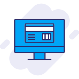 Online payment icon