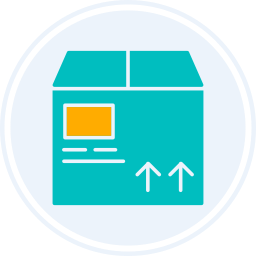 Delivery box icon