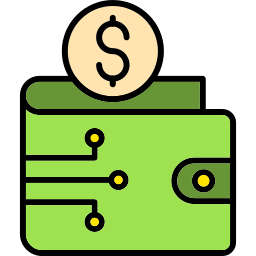 e-wallet icoon