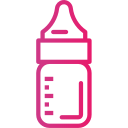 Baby bottle icon