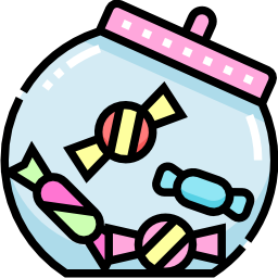 Candy jar icon