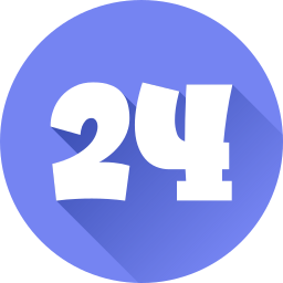 nummer 24 icoon
