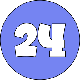 nummer 24 icoon