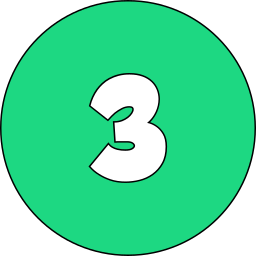 Number 3 icon