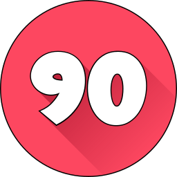 Ninety icon